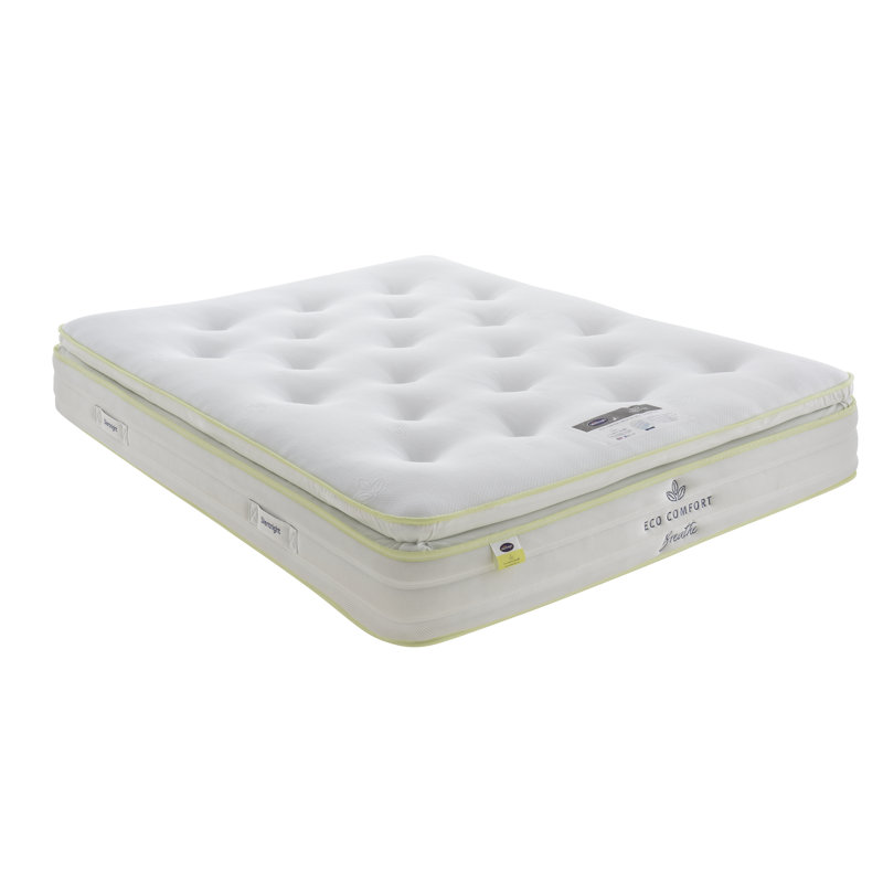 Silentnight Eco Comfort Pillow Top Pocket Sprung 1400 Mattress & Reviews Wayfair.co.uk Silentnight Eco Comfort Pillow Top Pocket Sprung 1400 Mattress & Reviews Wayfair.co.uk